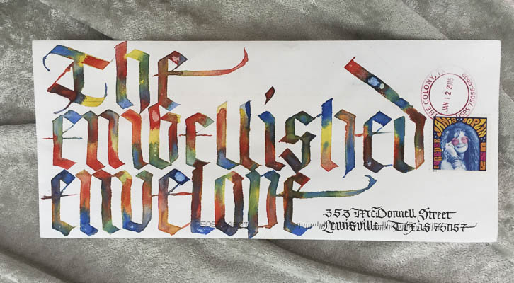 Embellished Envelope Exhibit